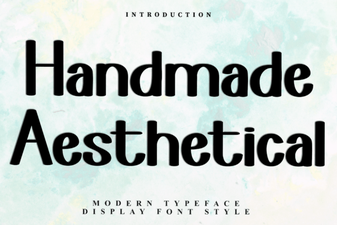 Unique Handmade Aesthetical Fonts for Creative Projects