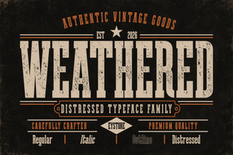 Weathered Font Guide: Vintage Typeface Designs & Uses