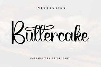 Buttercake Font: Fun Typography for Design Projects
