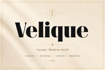 Velique Font: Elegant Serif Typeface for Creatives